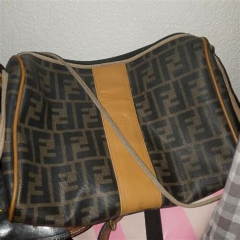 Vintage FENDI ROMA ITALY 1925 Handbag, 